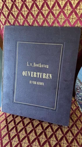 Beethoven ouvertüren vier - beethoven,