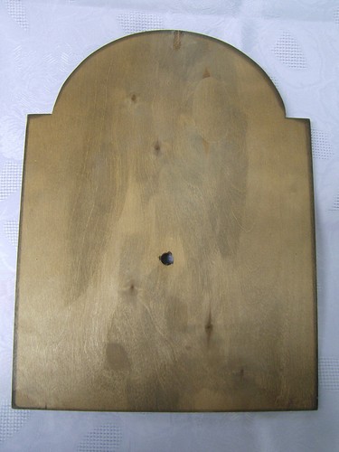 Holzschild einer