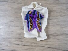 Vintage Mode Berufskleidung Barbie Stewardess Bluse mit Seidentuch rar (17255)