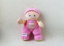 Fisher Price Stoffpuppe Puppe Mädchen Rassel (T223)