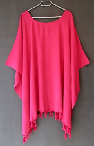 Tunika bluse shirt pink - tunika, uni