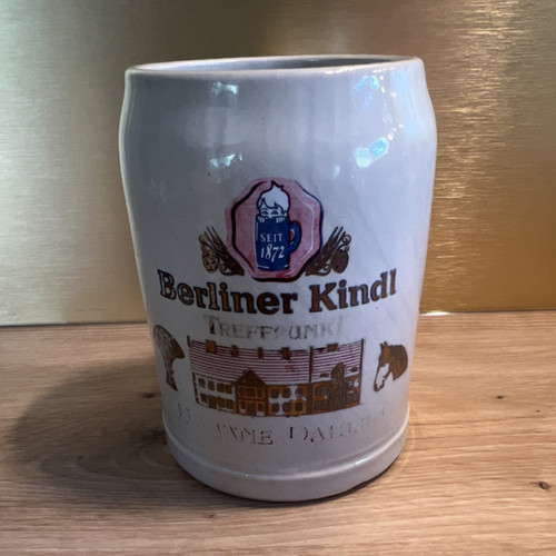 Berliner kindl bierkrug aus - kindl,