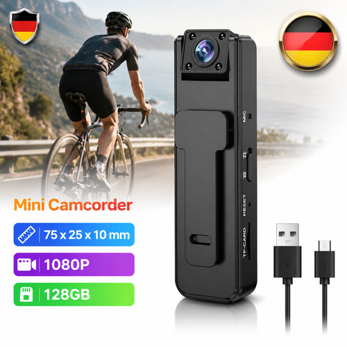 Mini 1080p körperkamera - hd,