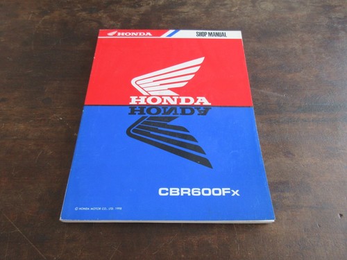 Honda cbr600f 1998 service - 1998,