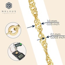 Echte 333-585-750r Gelb Gold