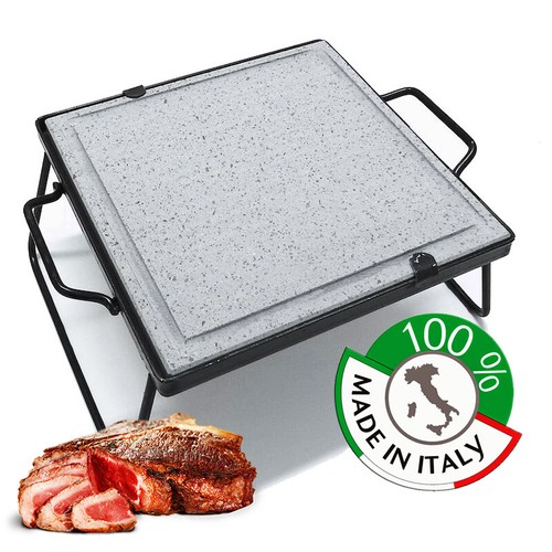 Grillplatte aus lavastein für - grillplatte,