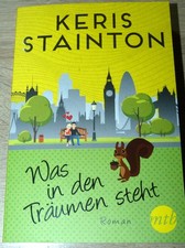 Was in den Träumen steht Roman v. Keris Stainton 1A Zustand