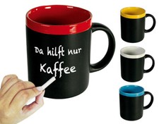 Schwarzer Keramik Becher mit