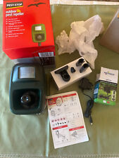 Vogelvertreiber Vogelschreck Vogelstimmen mit 1,5m Netzteil, grün neuw.