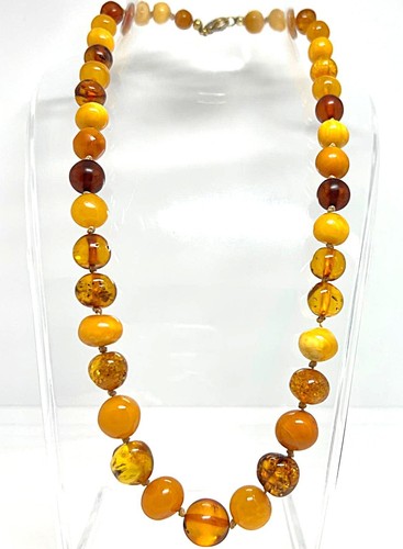 Bernstein kette butterscotch - bernstein,
