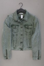 ✅ edc by Esprit Jeansjacke Classic Jacke für Damen Gr. 42, L neuwertig grün ✅