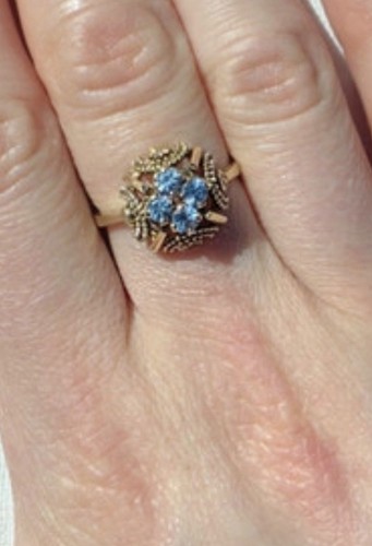 Vintage 1960er 333 - , goldring