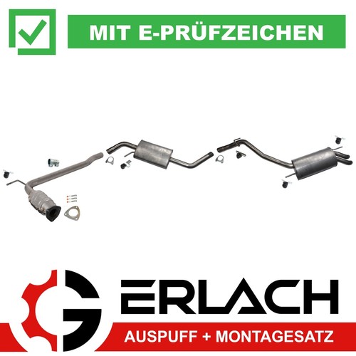 Edelstahl auspuffanlage für - auspuffanlage,
