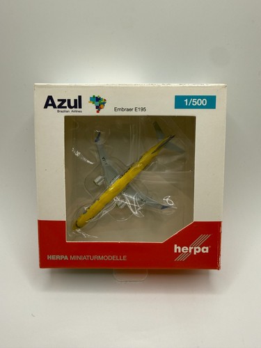 Herpa wings 500 azul embraer - 1:500,