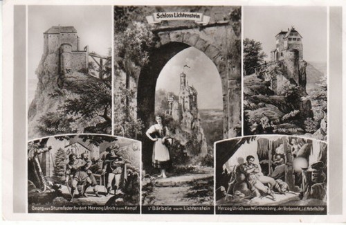Schloß lichtenstein - schloß,