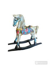 Schaukelpferd Holz Nostalgie