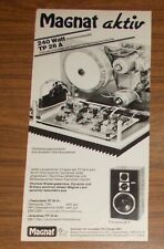 Seltene Werbung vintage MAGNAT