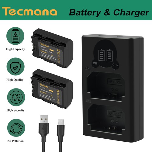 2x2600mah akku ladegerät für - 2x2600mah, akku+ladegerät