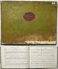 Liederbuch handschrift musik - liederbuch,
