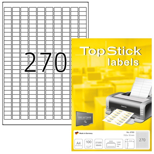 Top stick universal etiketten - top,