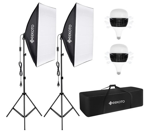 Geekoto softbox set 50x70 - set,