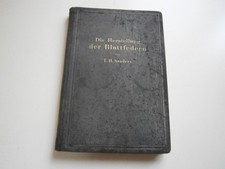 T.H. Sanders: "Die Herstellung