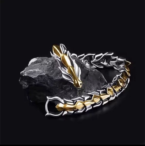 Massiv armband edelstahl - massiv, cm