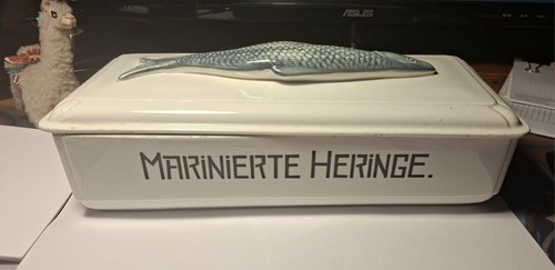 Antike heringsdose - antike,