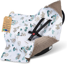 Einschlagdecke Babyschale Baby