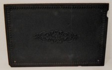 Alte Ofenplatte Guss - Eisen Platte, gebraucht mit Gebrauchsspuren