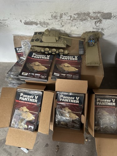 Hachette panzer panther 16 - panzer, 1:16