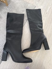 Zara Damen Stiefel Schwarz
