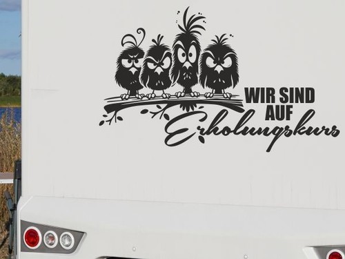Wohnmobil aufkleber auto womo - wohnmobil,