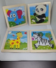 Mini Kinderpuzzle Holzpuzzle für Kinder ab 2 Jahre NEU