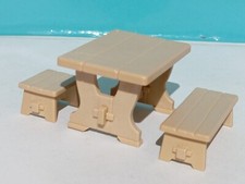 Playmobil tisch bänke hocker - tisch,