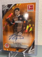 Topps 24/25 Bundesliga Chrome Sapphire FC St. Pauli Philipp Treu Auto /25