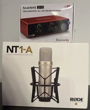 Rode NT1-A + Focusrite