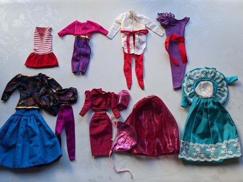 Barbie outfits 1984 - barbie,