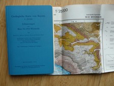 Geologische Karte von Bayern