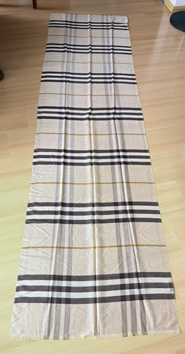Damen schal kariert beige - damen,