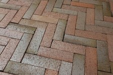 Pflasterklinker Rotblaubunt