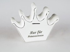 Spardose Krone "Nur für