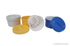 Zahnspange Dose mit Einsatz Gebissdose Kunststoff Made in Germany