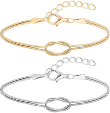 2 Stück Knot Armband