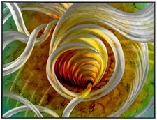 Aluminium Wandbild MODERN ART