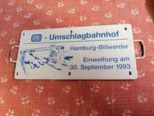 Zuglaufschild Hamburg