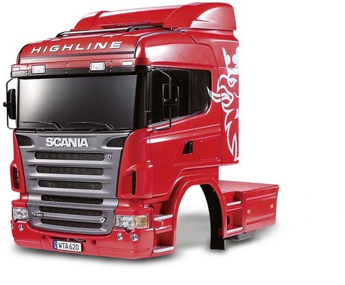 Tamiya karosserie scania r620 - karosserie,