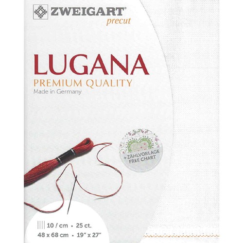 Zählstoff lugana zweigart - lugana,
