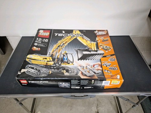 Lego motorized excavator - motorized,