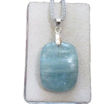 Aquamarin Cabochon Anhänger